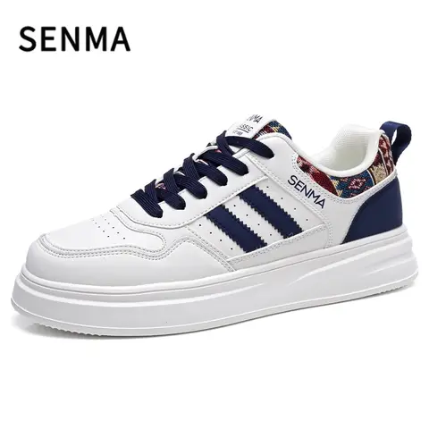 SENMA Men's Shoes Thick Soled Casual Sports Shoes Lightweight Skateboarding Shoes Men's Sneakers Walking/Jogging/Tennis Shoes