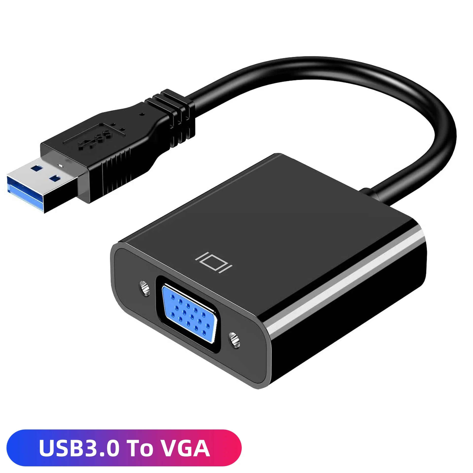 Адаптер видеодисплея Hannord USB 3.0 к VGA, конвертер с несколькими дисплеями 1080P, бесплатный кабель для проектора, ноутбука, монитора, ПК, ТВ
Адаптер видеодисплея Hannord USB 3.0 к VGA, конвертер с несколькими дисплеями 1080P, бесплатный кабель для проектора, ноутбука, монитора, ПК, ТВ