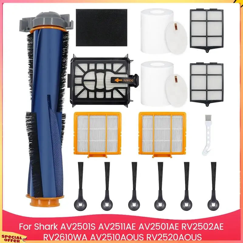 ABFI For Shark AV2501S AV2511AE AV2501AE RV2502AE RV2610WA AV2510AOUS RV2520AOUS Robot Vacuum Cleaner Accessories Kit
ABFI For Shark AV2501S AV2511AE AV2501AE RV2502AE RV2610WA AV2510AOUS RV2520AOUS Robot Vacuum Cleaner Accessories Kit