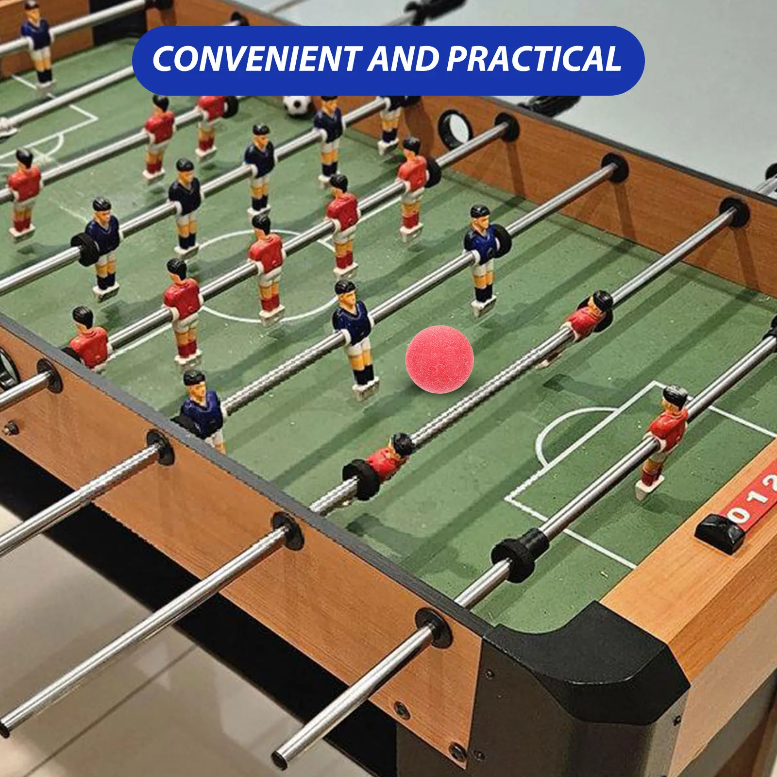 4 Pcs Foosball Replacement Parts Equipment Game Balls Table Replacements Accessory Accessories 
4 Pcs Foosball Replacement Parts Equipment Game Balls Table Replacements Accessory Accessories