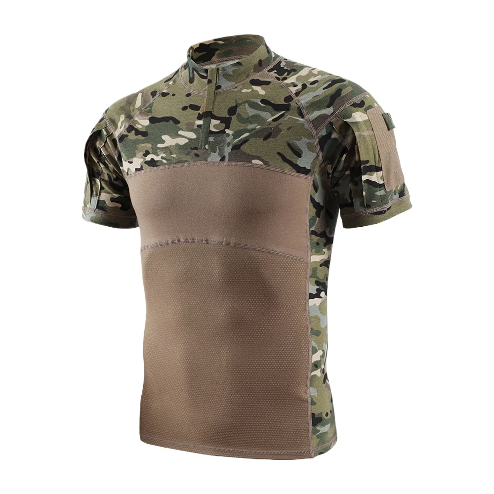 New frog suit short-sleeved outdoor sports cotton T-shirt road camp outing summer tactics
New frog suit short-sleeved outdoor sports cotton T-shirt road camp outing summer tactics