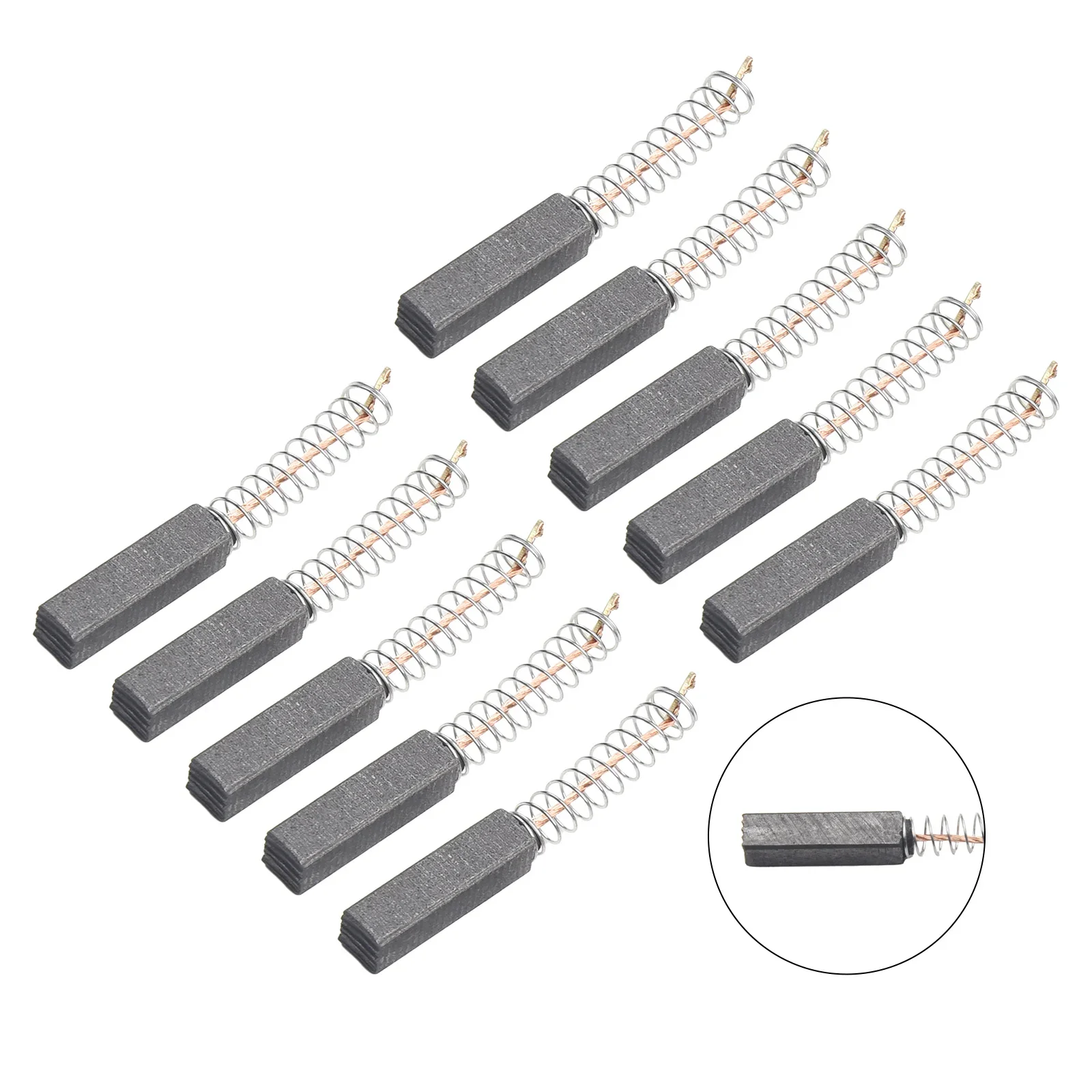High Quality Automation Carbon Brushes Power Tool Parts 10pcs/set Carbon Brushes For Electric Motors Replacement Part
High Quality Automation Carbon Brushes Power Tool Parts 10pcs/set Carbon Brushes For Electric Motors Replacement Part