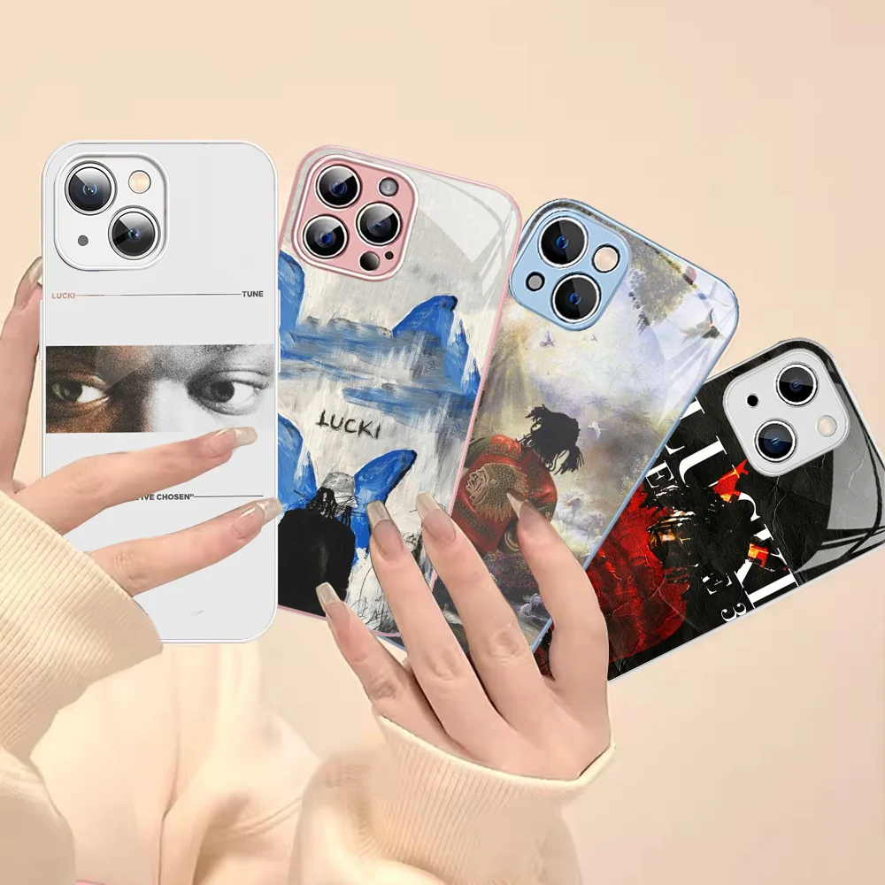 L-Lucki Rapper Gemini Phone Case Tempered Glass For Iphone 14 13 12 11 Pro Mini XS MAX 14Plus X XS XR Fundas
L-Lucki Rapper Gemini Phone Case Tempered Glass For Iphone 14 13 12 11 Pro Mini XS MAX 14Plus X XS XR Fundas