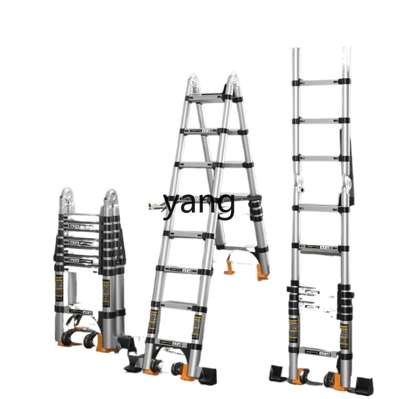 LH aluminum alloy telescopic ladder thickened and bold household multi-functional engineering ladder
LH aluminum alloy telescopic ladder thickened and bold household multi-functional engineering ladder