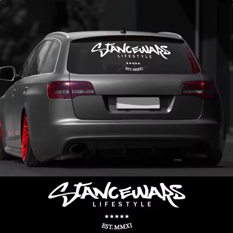 Наклейки-баннеры Stancewars JDM на лобовое стекло автомобиля, виниловые, водонепроницаемые, для декора и стайлинга, аксессуары для тюнинга
Наклейки-баннеры Stancewars JDM на лобовое стекло автомобиля, виниловые, водонепроницаемые, для декора и стайлинга, аксессуары для тюнинга