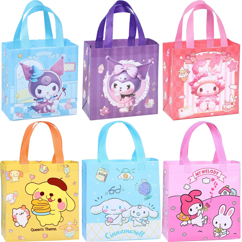 Cartoon Kuromied Tote Bag Non-Woven Fabrics Candy Gift Bag Portable Handbag Foldable Shopping Bag Cinnamon Dog Party Supplies
Cartoon Kuromied Tote Bag Non-Woven Fabrics Candy Gift Bag Portable Handbag Foldable Shopping Bag Cinnamon Dog Party Supplies
