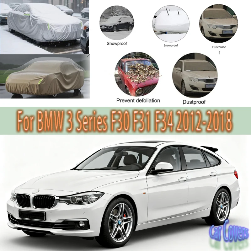 For BMW 3 Series F30 F31 F34 2012-2018 2017 Outdoor Protection Full Car Covers Snow Cover Sunshade Waterproof Dustproof Exterior
For BMW 3 Series F30 F31 F34 2012-2018 2017 Outdoor Protection Full Car Covers Snow Cover Sunshade Waterproof Dustproof Exterior