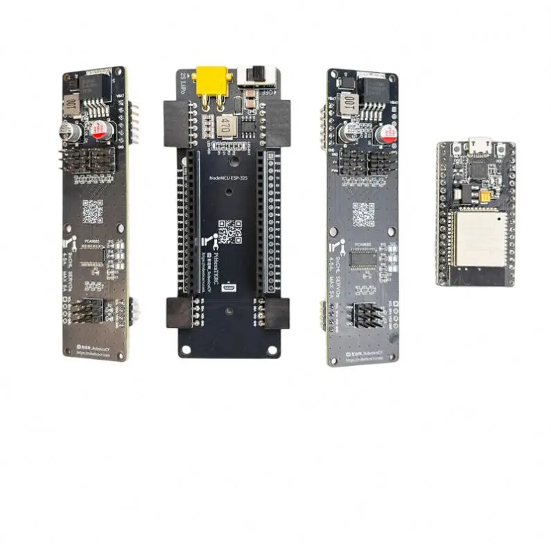ESP32 Six-legged Bionic Robot NodeMCU32S Main Control 3D Printing DIY Design Silver Orange Mechanical Circuit Board Kit Deve
ESP32 Six-legged Bionic Robot NodeMCU32S Main Control 3D Printing DIY Design Silver Orange Mechanical Circuit Board Kit Deve