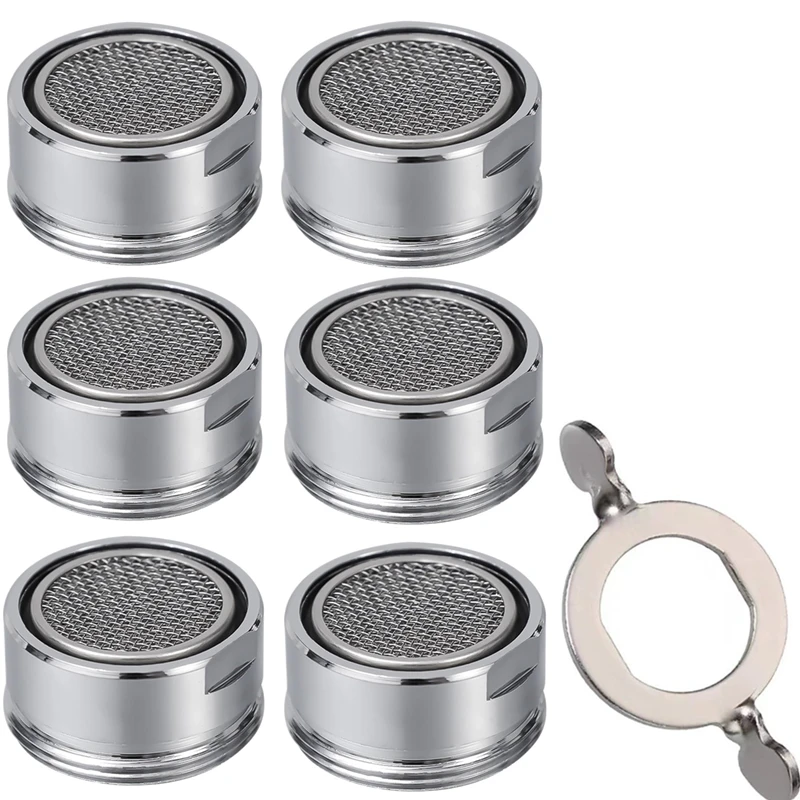 Bathroom Sink Aerator, Faucet Aerator, 24mm Male Thread Faucet Replacement with Gasket,For Kitchen and Bathroom
Bathroom Sink Aerator, Faucet Aerator, 24mm Male Thread Faucet Replacement with Gasket,For Kitchen and Bathroom