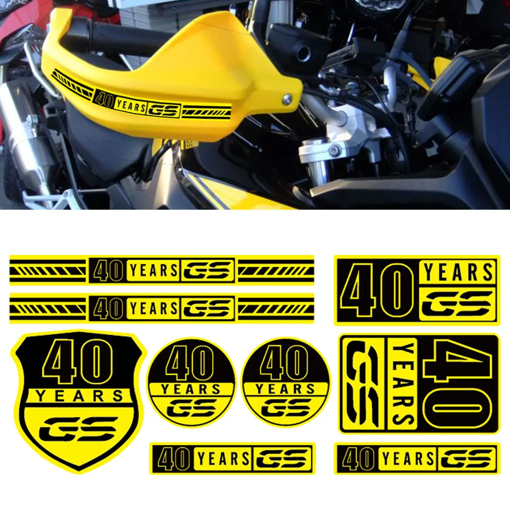 40 Years 40th Anniversary Accessori Decal For F650/700/850GS G310GS R1200/1250GS Adventure Motorcycle Hand Guard Sticker
40 Years 40th Anniversary Accessori Decal For F650/700/850GS G310GS R1200/1250GS Adventure Motorcycle Hand Guard Sticker