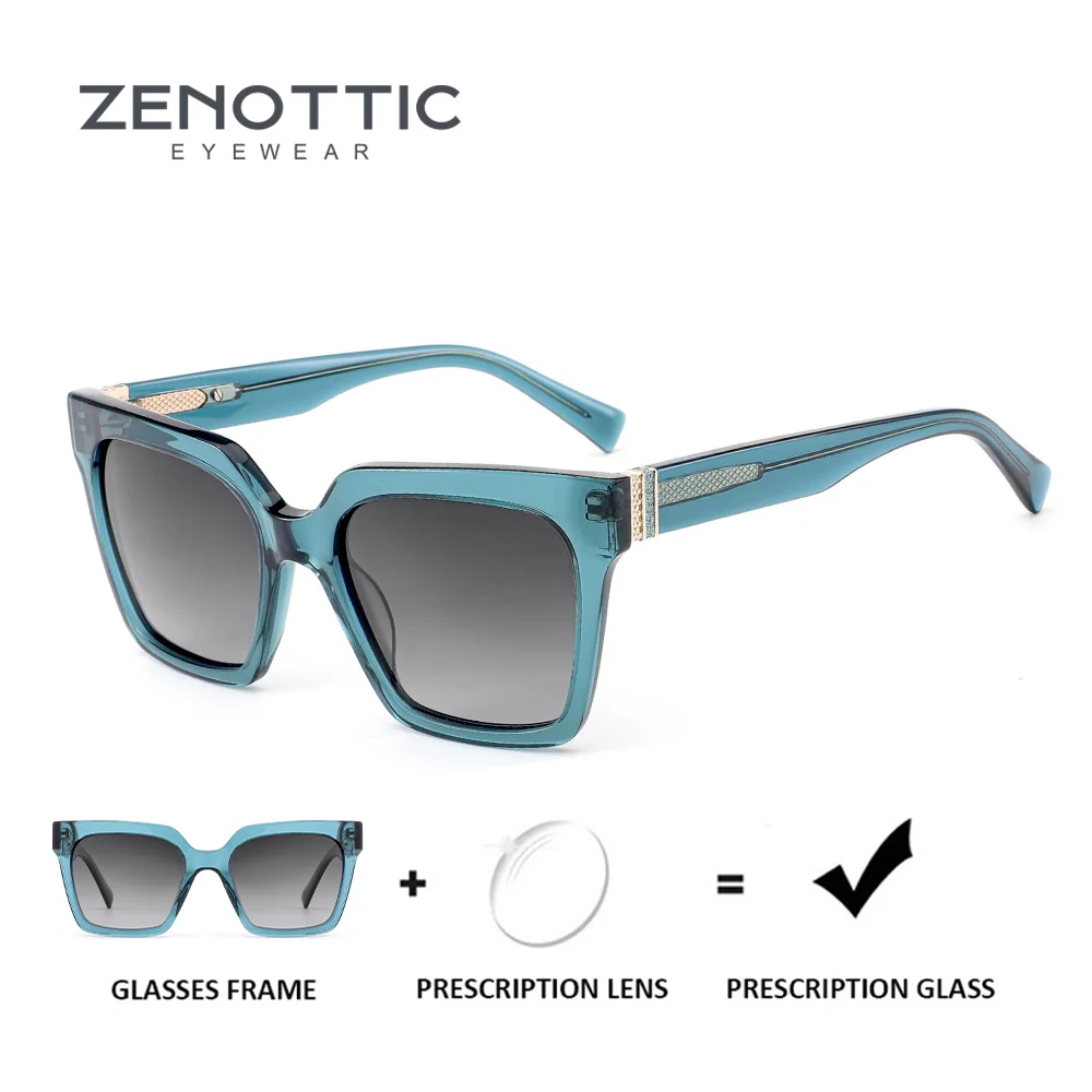 ZENOTTIC Modish Uv400 Polarized Photochromic Prescription Sunglasses Women Rectangle Corrective Sun Glasses
ZENOTTIC Modish Uv400 Polarized Photochromic Prescription Sunglasses Women Rectangle Corrective Sun Glasses