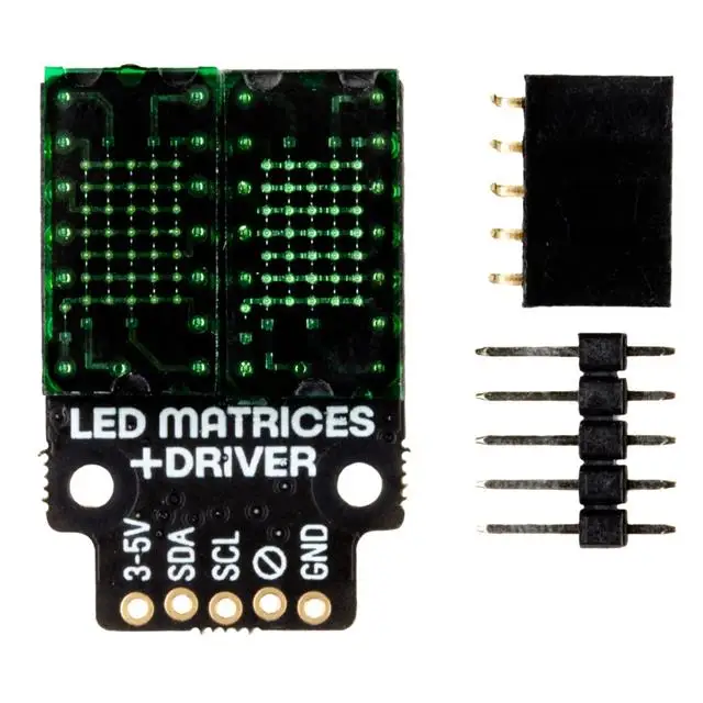 New PIM527 LED DOT MATRIX BREAKOUT GREEN
New PIM527 LED DOT MATRIX BREAKOUT GREEN