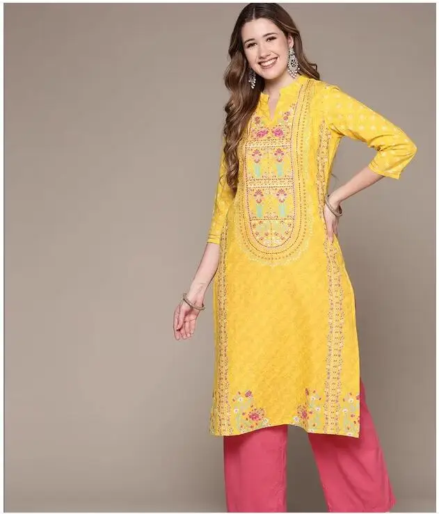 Spring New Indian Traditional Women's Ethnic Style Top with Pure Cotton Print
Spring New Indian Traditional Women's Ethnic Style Top with Pure Cotton Print