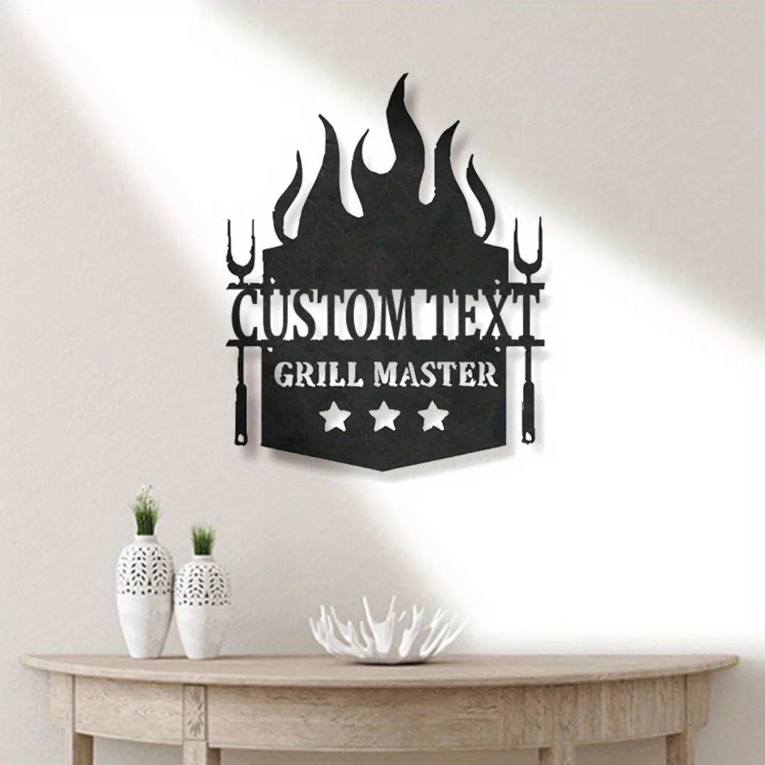 Personalized Metal "BBQ Grill Master" Sign - Must-Have for Outdoor Grilling Aficionados.
Personalized Metal "BBQ Grill Master" Sign - Must-Have for Outdoor Grilling Aficionados.