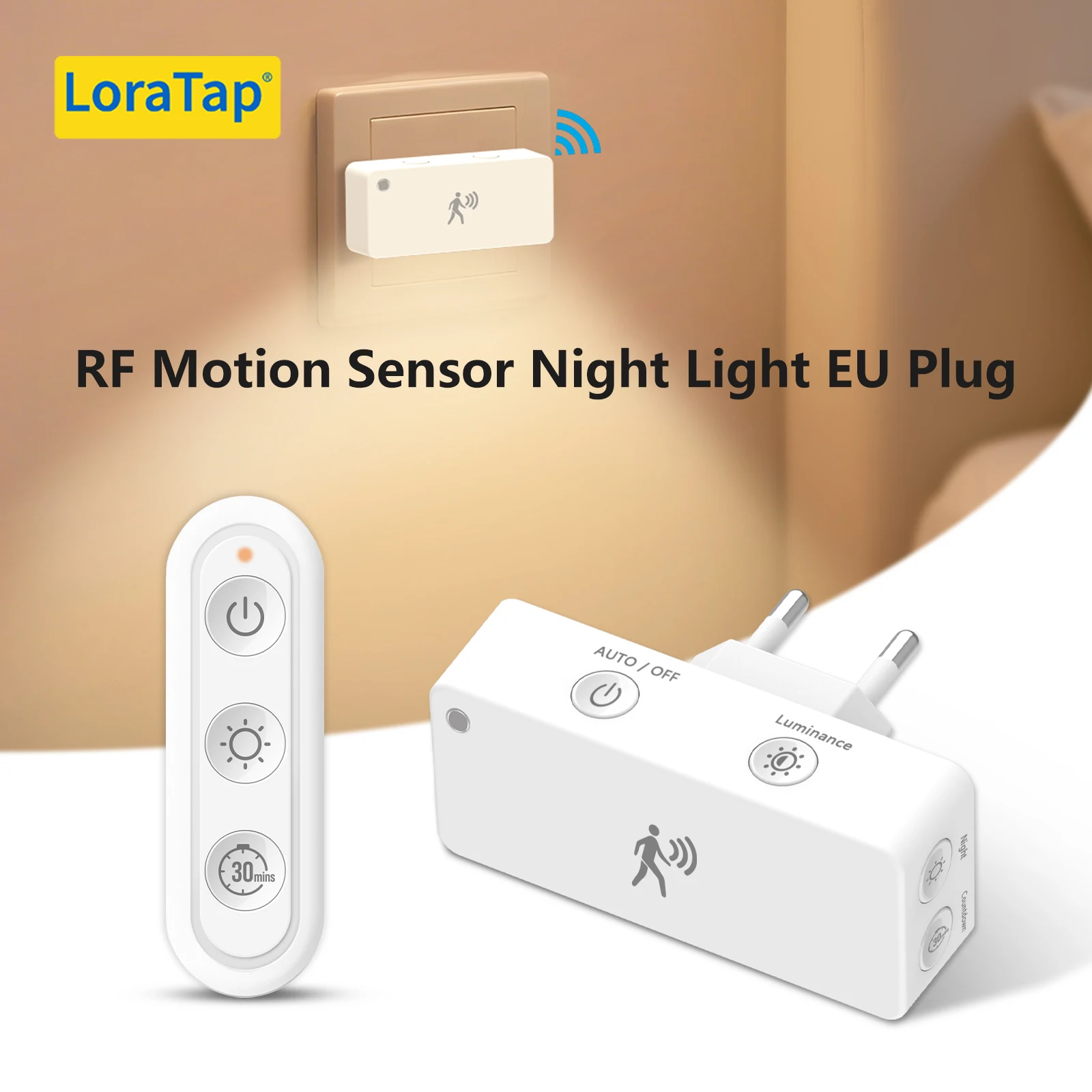 LoraTap Multi-mode Radar Sensing Night Light For Reading, Bedside, Kitchen, Living Room with Remote Controller
LoraTap Multi-mode Radar Sensing Night Light For Reading, Bedside, Kitchen, Living Room with Remote Controller