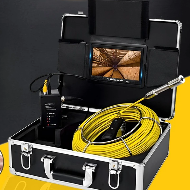 Industrial pipe endoscope visual high definition camera Municipal sewer pipe video detector Waterproof
Industrial pipe endoscope visual high definition camera Municipal sewer pipe video detector Waterproof