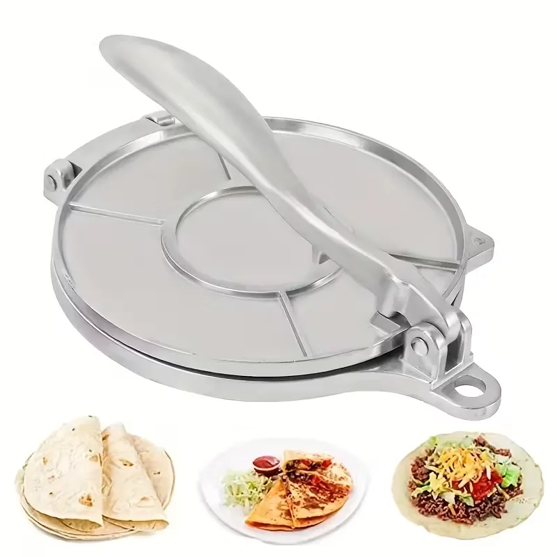 Hand Operated Corn Tortilla Maker Press Manual Flour Bread & Grain Product Machine for Taco Roti Baking & Pastry Tool
Hand Operated Corn Tortilla Maker Press Manual Flour Bread & Grain Product Machine for Taco Roti Baking & Pastry Tool