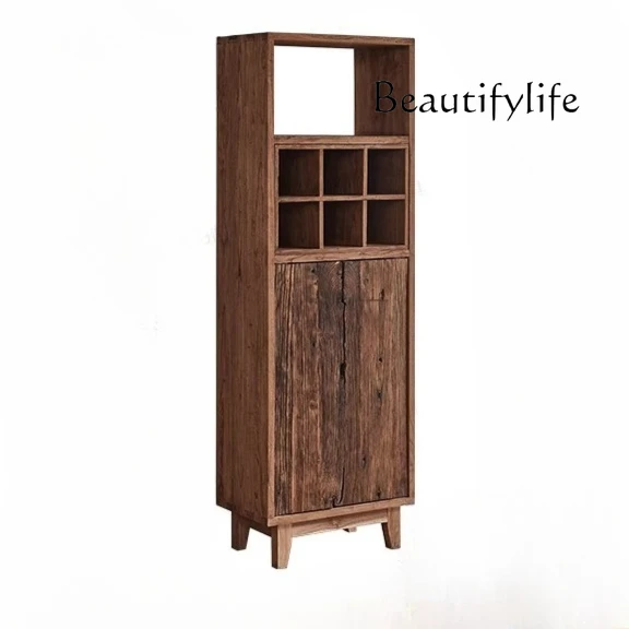 Solid wood stand cabinet storage tea household storage teacup display ornament medieval homestay hotel dining side cabinet
Solid wood stand cabinet storage tea household storage teacup display ornament medieval homestay hotel dining side cabinet