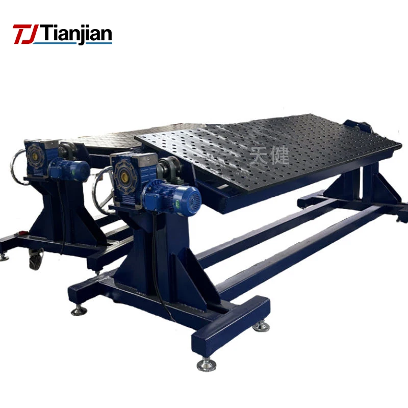 High Effciency Rotary Welding Positioner 2 Axis Positioner with 360 Degree Manual Rotation
High Effciency Rotary Welding Positioner 2 Axis Positioner with 360 Degree Manual Rotation
