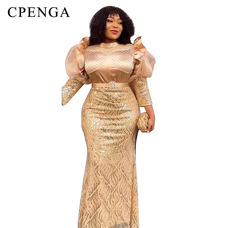 2023 Luxury African Sequins Dress for Women Elegant Lady Wedding Evening Dresses Summer Sexy Femme Party Bpdycon Gown Plus Size
2023 Luxury African Sequins Dress for Women Elegant Lady Wedding Evening Dresses Summer Sexy Femme Party Bpdycon Gown Plus Size