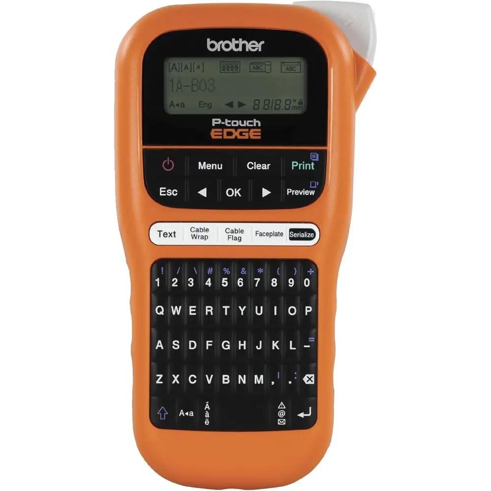 Orange Industrial-Grade Handheld Labeling Tool Kit for 12mm Labels
Orange Industrial-Grade Handheld Labeling Tool Kit for 12mm Labels
