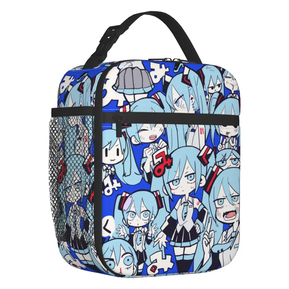 Custom Hatsunes Miku Vocaloid Rock Anime Lunch Bag Men Women Thermal Cooler Insulated Lunch Box for Adult Office
Custom Hatsunes Miku Vocaloid Rock Anime Lunch Bag Men Women Thermal Cooler Insulated Lunch Box for Adult Office