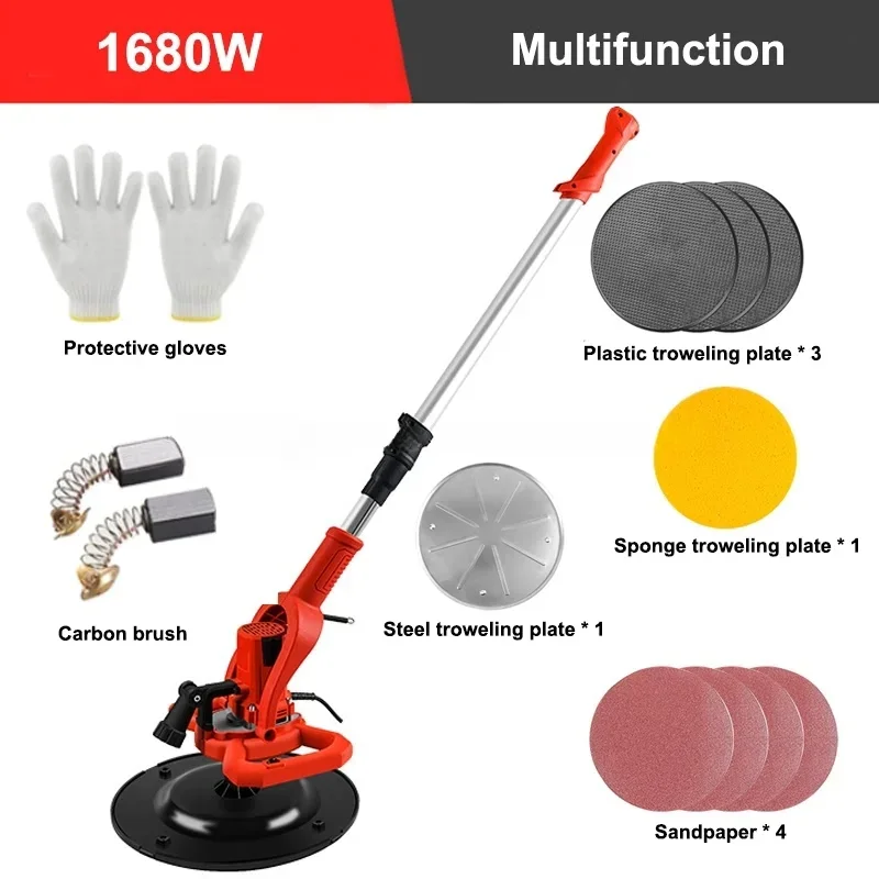 Portable Electric Cement Mortar Trowel Handheld Wall Floor Smoothing Polishing Putty Plastering Machine
Portable Electric Cement Mortar Trowel Handheld Wall Floor Smoothing Polishing Putty Plastering Machine