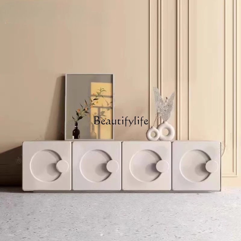 Nordic design creative TV cabinet style cream style storage living room storage cabinet
Nordic design creative TV cabinet style cream style storage living room storage cabinet
