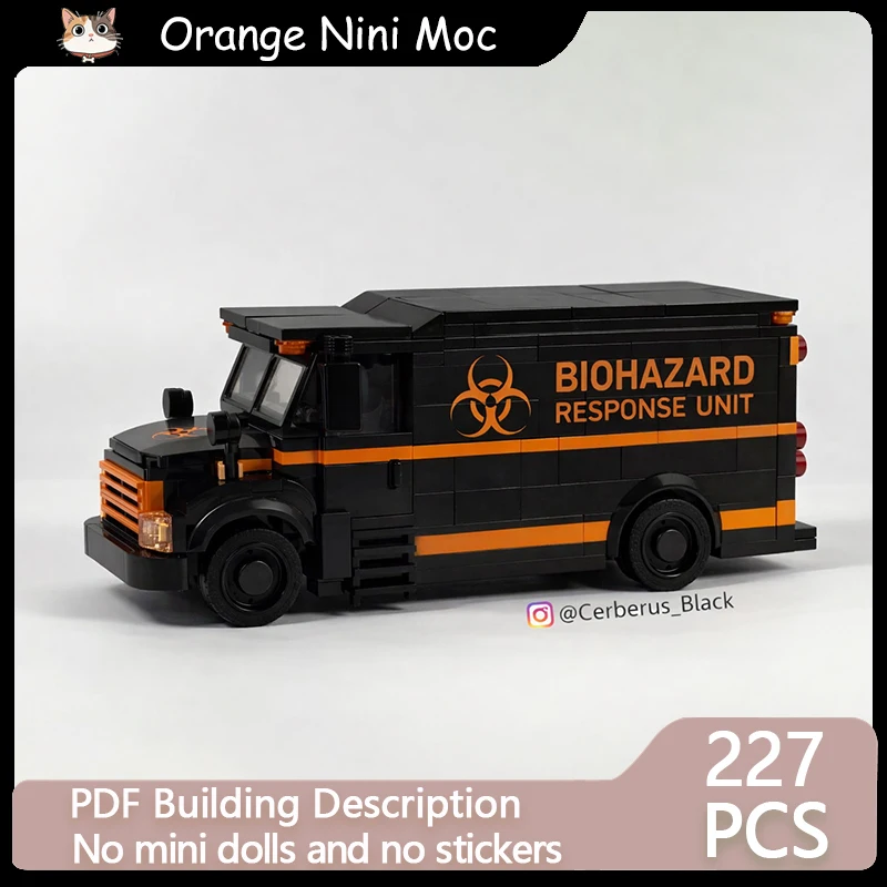 Movie Car Model MOC Building Bricks Hazard Emergency Team Vehicles Modular Technology Gifts Holiday Assemble Children Toys Suit
Movie Car Model MOC Building Bricks Hazard Emergency Team Vehicles Modular Technology Gifts Holiday Assemble Children Toys Suit