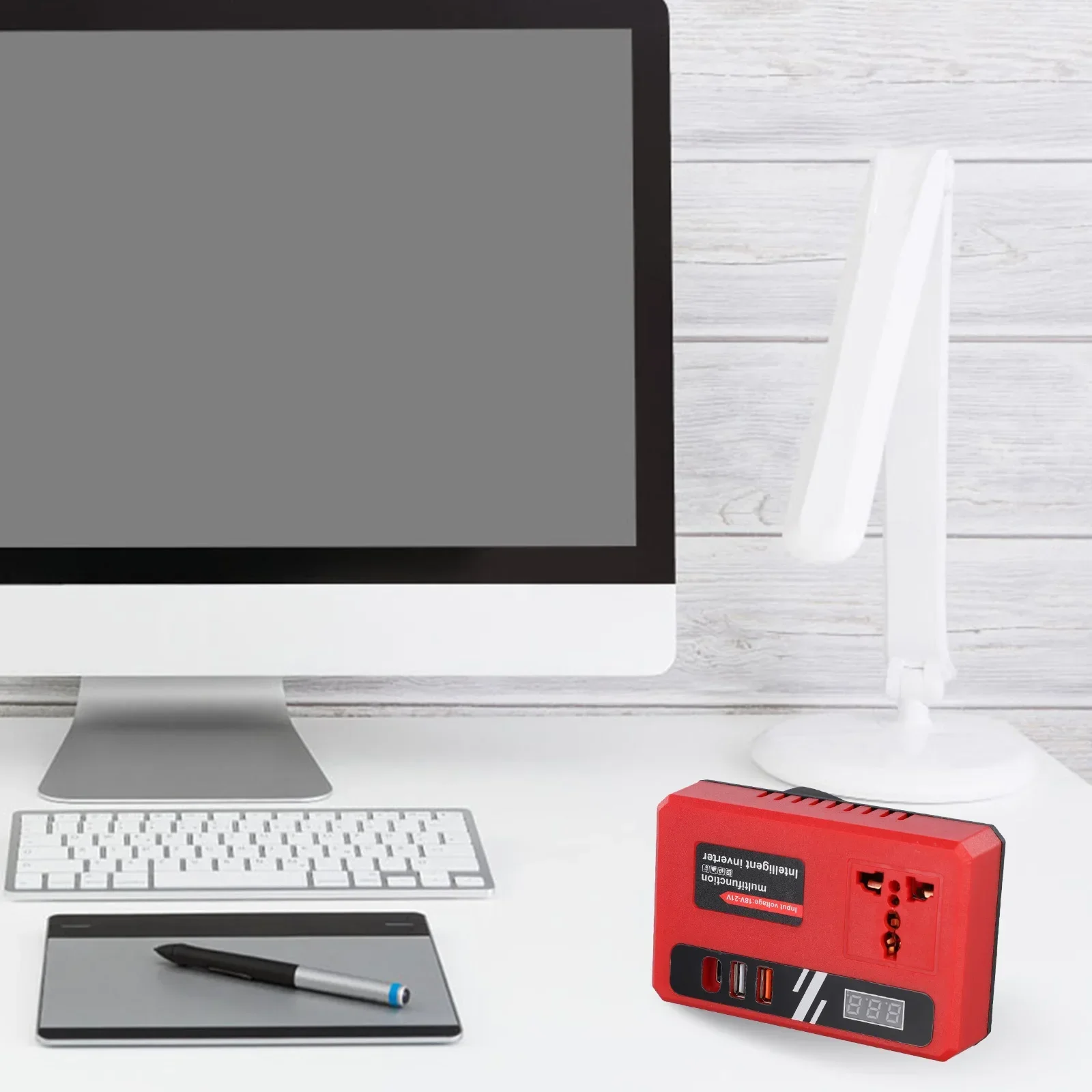 USB Charging Inverter Lithium Battery Inverter Real-time Current Display Wide Voltage Compatibility Compact Design
USB Charging Inverter Lithium Battery Inverter Real-time Current Display Wide Voltage Compatibility Compact Design