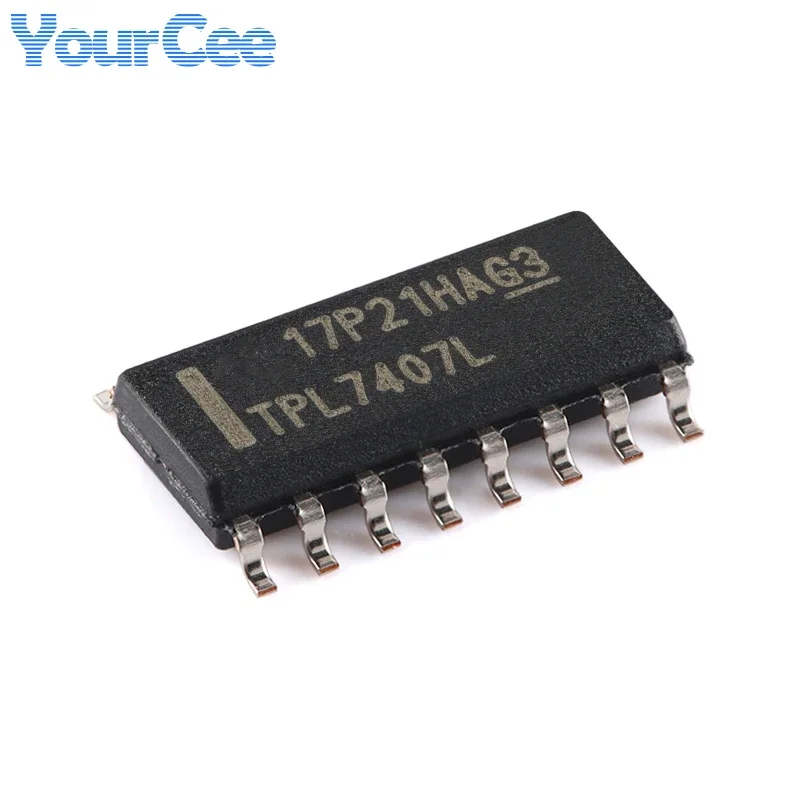 5pcs TPL7407 TPL7407LDR SOIC-16 SOIC16 High Voltage High Current NMOS Transistor Array IC Chip Integrated Cirucit TPL7407LPWR
5pcs TPL7407 TPL7407LDR SOIC-16 SOIC16 High Voltage High Current NMOS Transistor Array IC Chip Integrated Cirucit TPL7407LPWR