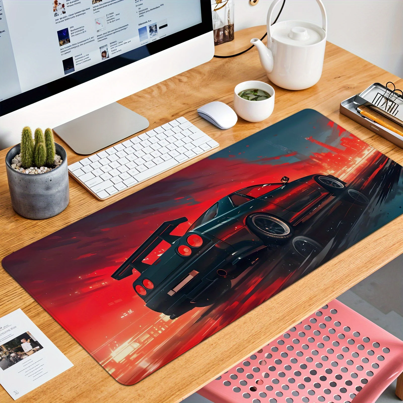 Large Car Mouse Pad Japanese Car Red Desk Mat XXL Computer Non-slip Game and Office Keyboard Pad for PC Gamer Desk Accessories
Large Car Mouse Pad Japanese Car Red Desk Mat XXL Computer Non-slip Game and Office Keyboard Pad for PC Gamer Desk Accessories