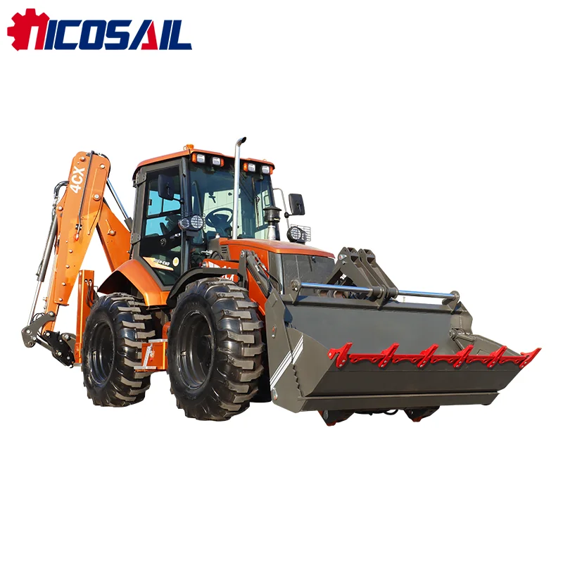 Multifunctional Wheeled 4CX Backhoe Loader Customized for Busy Operations Long Service Life Heavy-Duty Construction Equipment
Multifunctional Wheeled 4CX Backhoe Loader Customized for Busy Operations Long Service Life Heavy-Duty Construction Equipment