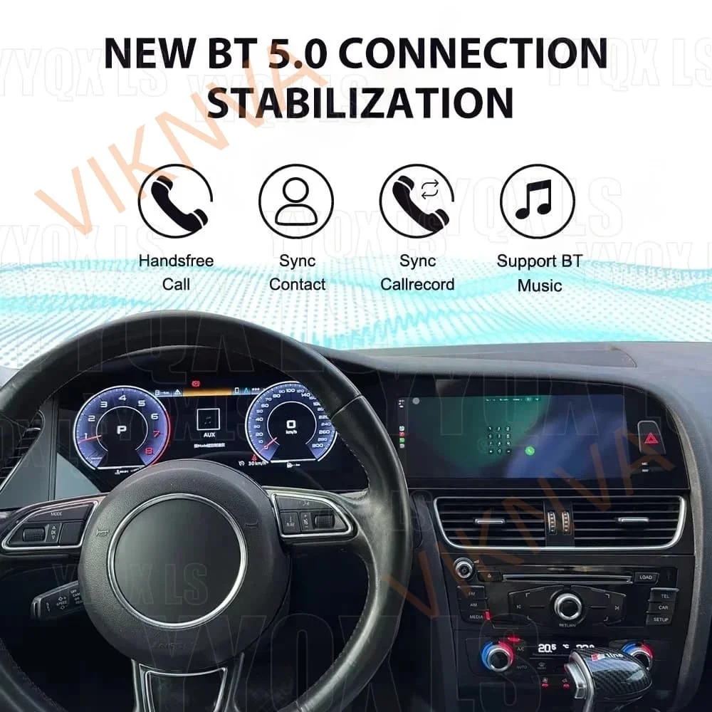 LCD Android Dual-Screen For Audi A4 2009-2016 Speedometer Car Digital Cluster Virtual Cockpit Dashboard Instrument Panel Carplay
LCD Android Dual-Screen For Audi A4 2009-2016 Speedometer Car Digital Cluster Virtual Cockpit Dashboard Instrument Panel Carplay