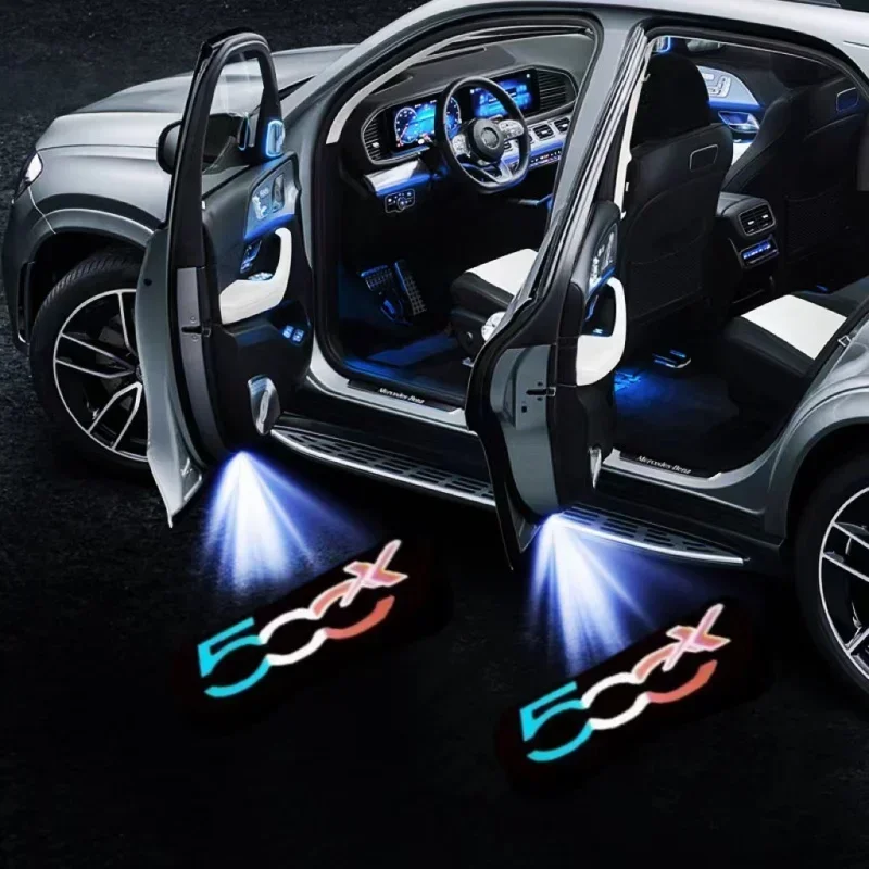 2X Led Car door Welcome Light Logo Ghost Shadow Lamps Car Decoration For Fiat 500x 2015-2023 500L 2013-2015 2016 2017 2018 2019
2X Led Car door Welcome Light Logo Ghost Shadow Lamps Car Decoration For Fiat 500x 2015-2023 500L 2013-2015 2016 2017 2018 2019