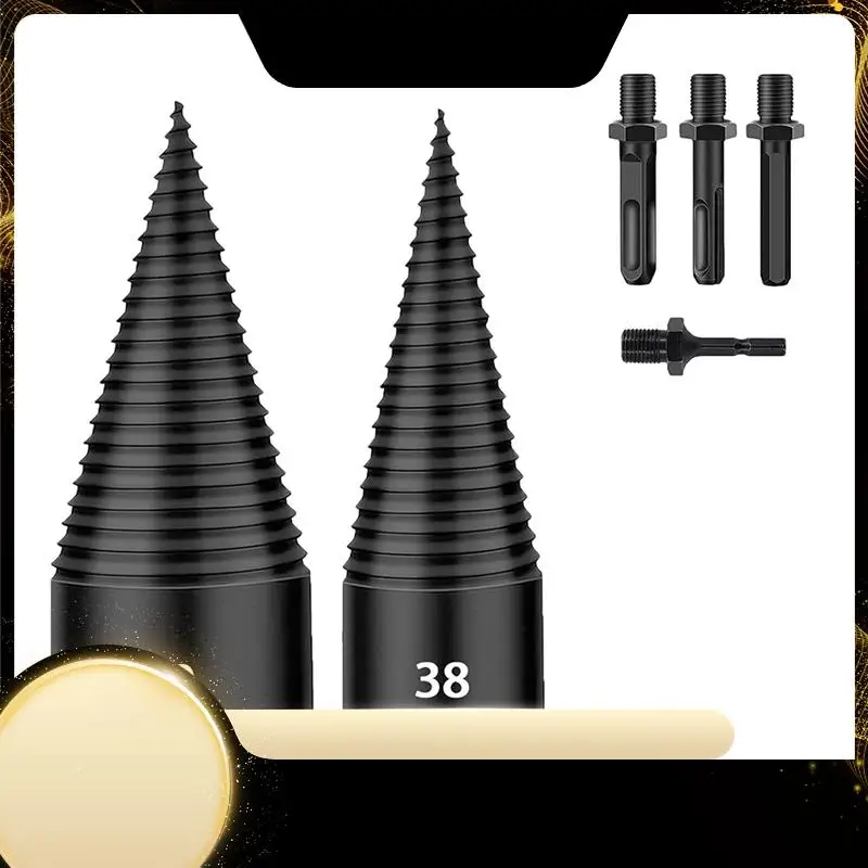 6 PCS Firewood Log Splitter, 38Mm+50Mm Log Splitter Drill Bits, Wood Log Splitter +4 Handles-X40A
6 PCS Firewood Log Splitter, 38Mm+50Mm Log Splitter Drill Bits, Wood Log Splitter +4 Handles-X40A