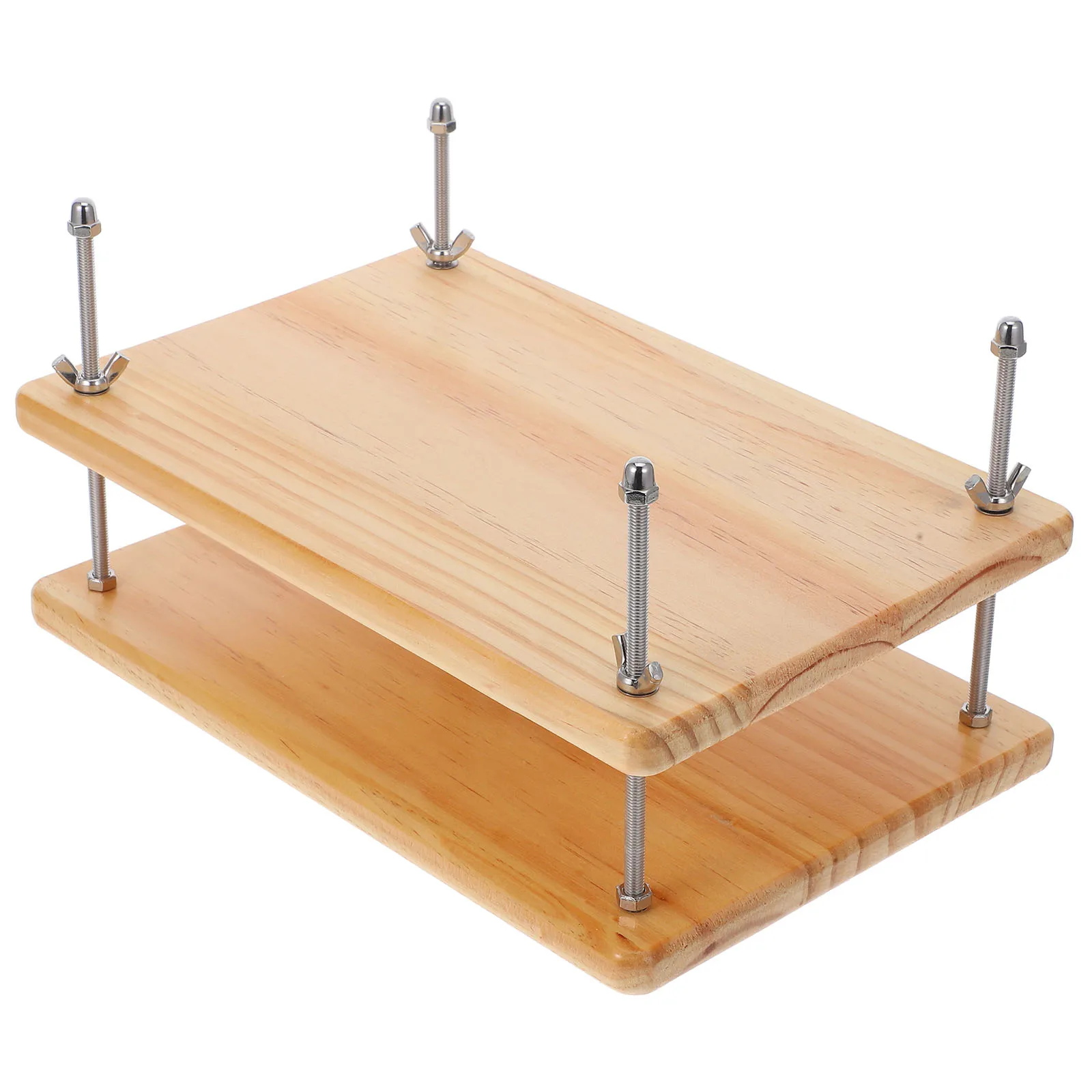 Wooden Book Press Adjustable Clamp for Bookbinding Paper Flower Pressing Plate Tool Binding Supplies Book Binding
Wooden Book Press Adjustable Clamp for Bookbinding Paper Flower Pressing Plate Tool Binding Supplies Book Binding