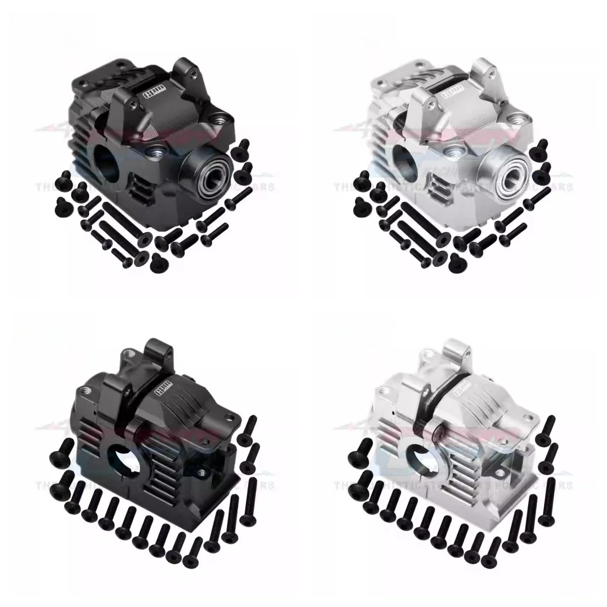 Aluminum front/rear transmission gearbox shell for TRAXXAS RUSTLER VXL XO-01 SLASH 1/10 scale RC Car upgrade part
Aluminum front/rear transmission gearbox shell for TRAXXAS RUSTLER VXL XO-01 SLASH 1/10 scale RC Car upgrade part