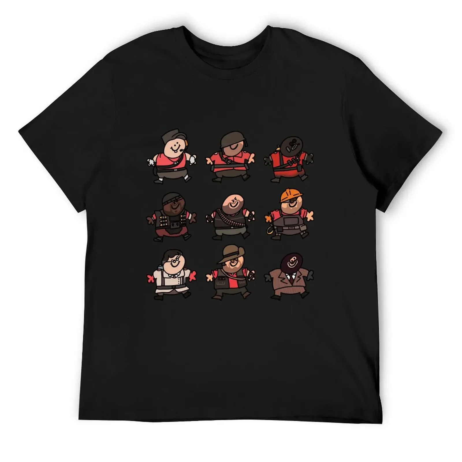 TF2 Red Fren Set T-Shirt hippie clothes vintage t shirts topping workout shirts for men
TF2 Red Fren Set T-Shirt hippie clothes vintage t shirts topping workout shirts for men