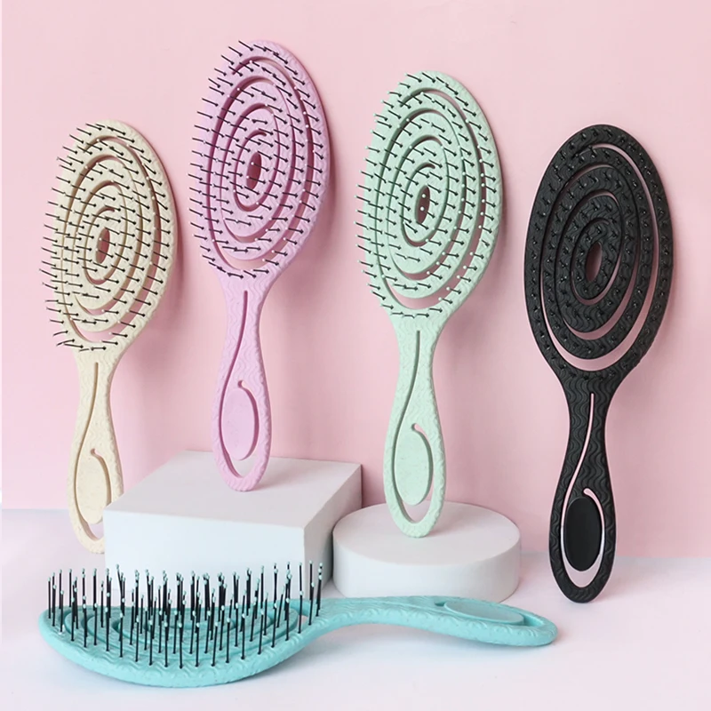 Hollow Out Mosquito Coil Comb for Scalp Massage Quick Styling Dry Wet Use Easy to Clean Hair Brush (4 Colors)
Hollow Out Mosquito Coil Comb for Scalp Massage Quick Styling Dry Wet Use Easy to Clean Hair Brush (4 Colors)
