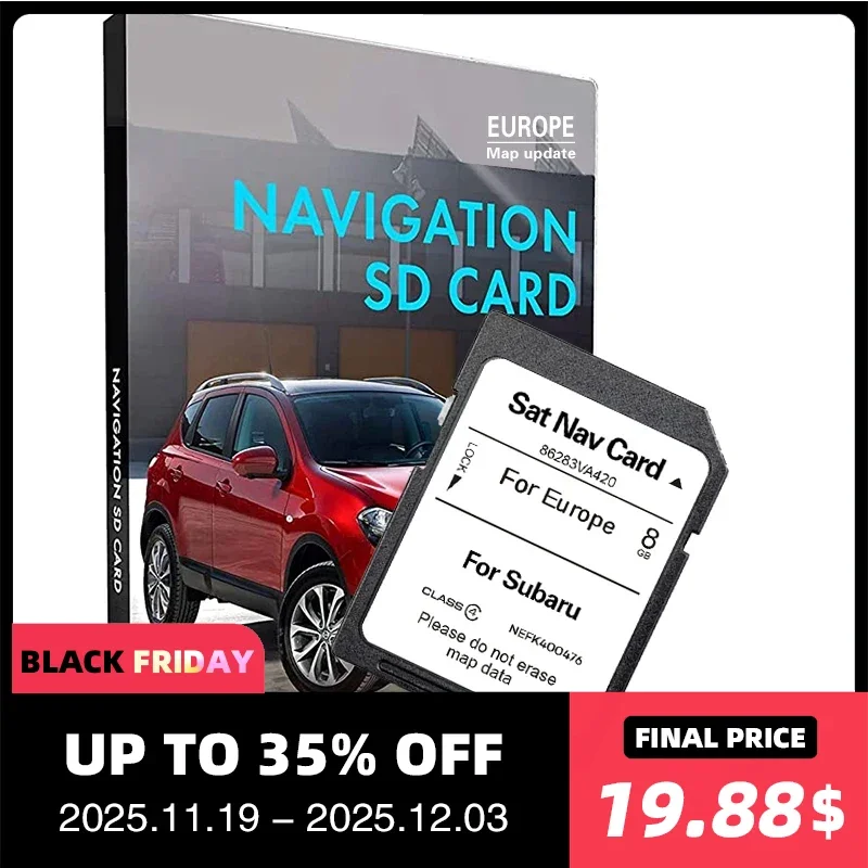 86283VA420 Карта обновления Sat Nav для Subaru BRZ Forester Impreza Car 2023 SD-карта Карта GPS-навигации ЕС Великобритания 8 ГБ с противотуманным покрытием
86283VA420 Карта обновления Sat Nav для Subaru BRZ Forester Impreza Car 2023 SD-карта Карта GPS-навигации ЕС Великобритания 8 ГБ с противотуманным покрытием