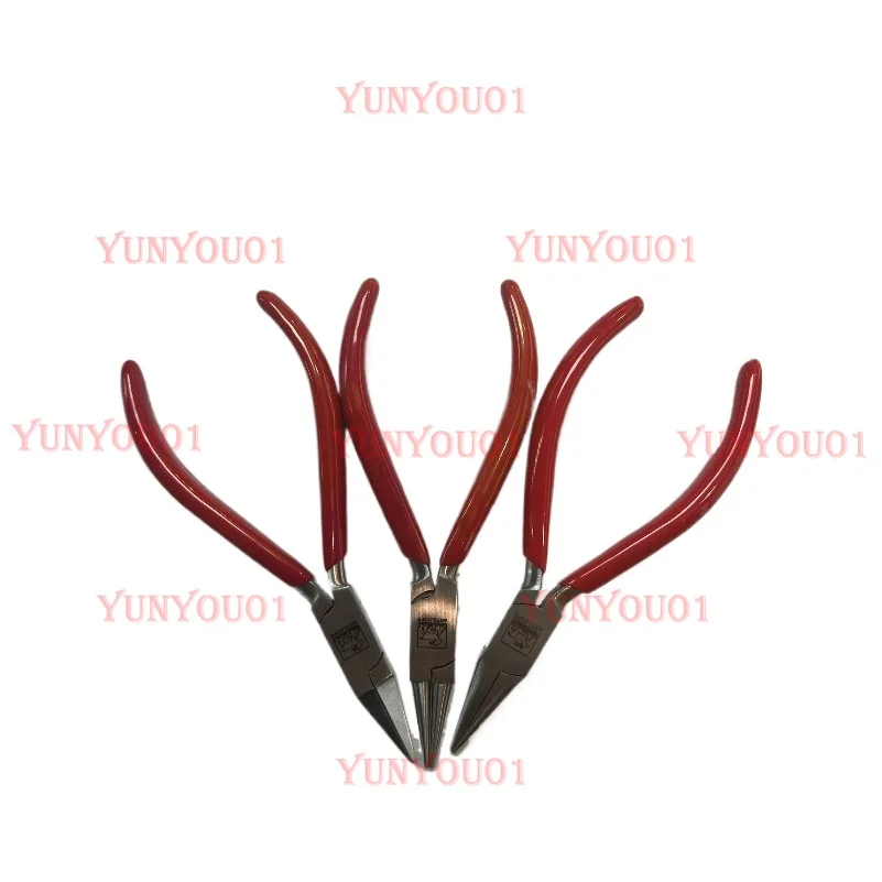 Deer brand red handle pointed nozzle, flat nozzle, round nozzle pliers 130mm DIY handmade pliers
Deer brand red handle pointed nozzle, flat nozzle, round nozzle pliers 130mm DIY handmade pliers