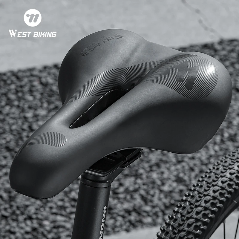 WEST BIKING Comfortable Foam E-Bike Seat Cushion City Cruisers Ergonomic Mountain Bicycle Saddle Comfy Electric Bike Accessories
WEST BIKING Comfortable Foam E-Bike Seat Cushion City Cruisers Ergonomic Mountain Bicycle Saddle Comfy Electric Bike Accessories