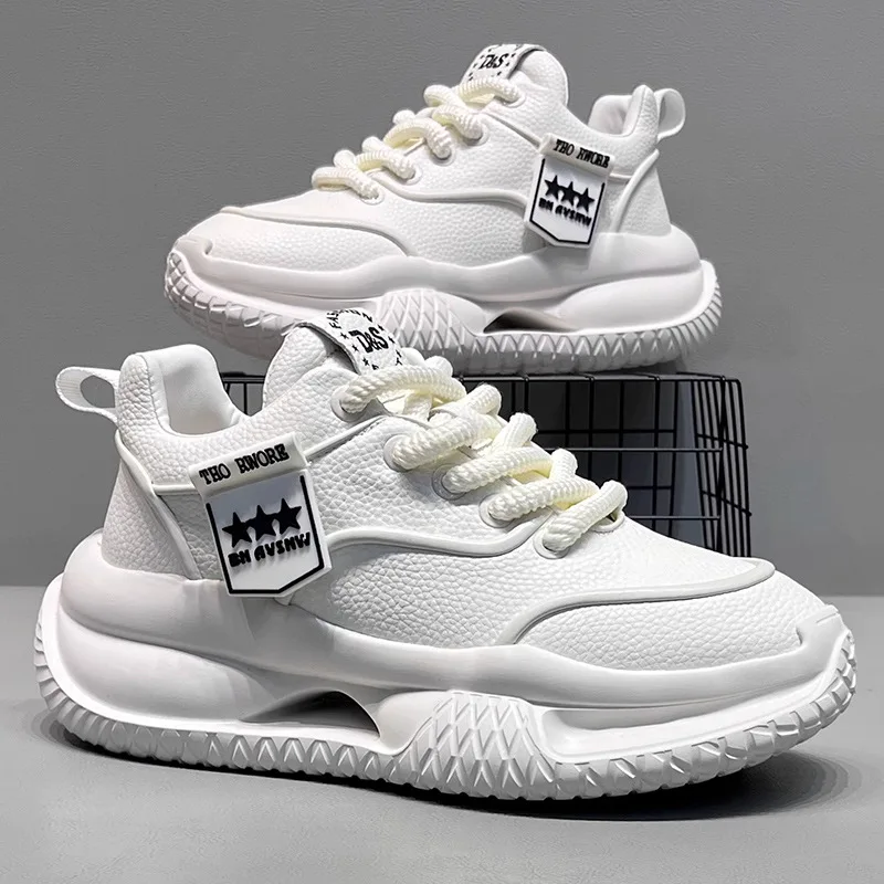 Мужские повседневные кроссовки, весна 2024, новый стиль, спортивный папа, модные черные молодежные студенческие низкие кеды с круглым носком, резиновая подошва
Мужские повседневные кроссовки, весна 2024, новый стиль, спортивный папа, модные черные молодежные студенческие низкие кеды с круглым носком, резиновая подошва