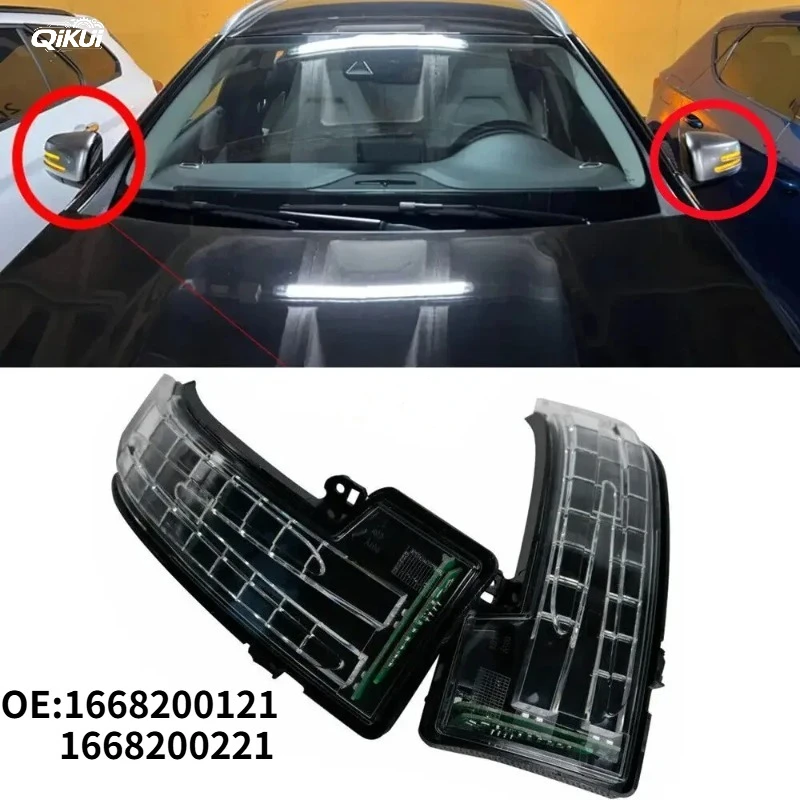 1668200221 1668200121 Car Side Rearview Mirror Turn Signal Light Lamp Indicator Blinker For Mercedes Benz W166 W463 X164 X166
1668200221 1668200121 Car Side Rearview Mirror Turn Signal Light Lamp Indicator Blinker For Mercedes Benz W166 W463 X164 X166