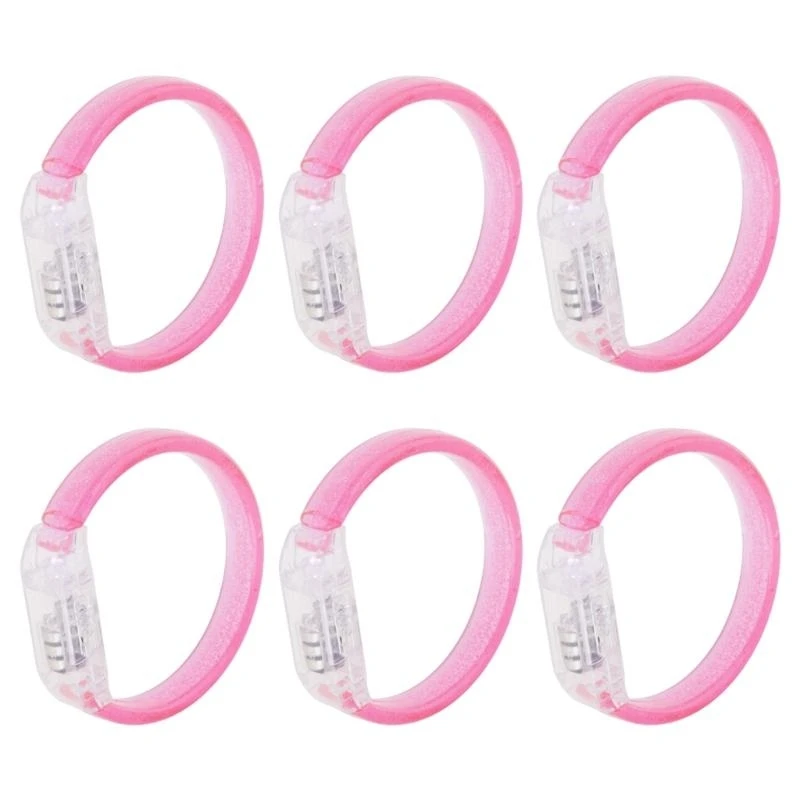 N58C 6pcs красочные вечеринки браслеты пластиковые светодиодные браслеты для женщин -девочек
N58C 6pcs красочные вечеринки браслеты пластиковые светодиодные браслеты для женщин -девочек