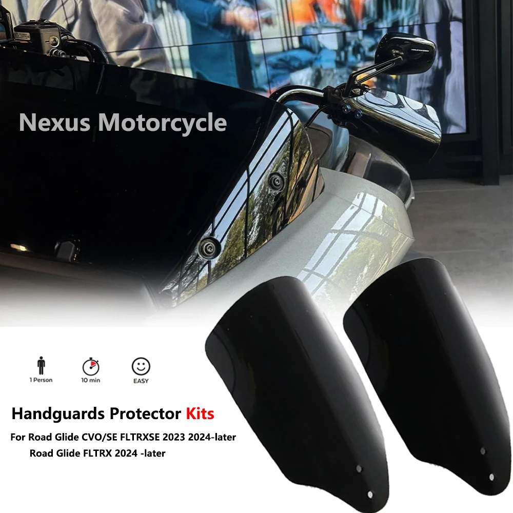Handguards Protector Motorcycle Accessories Handlebar Hand Guard Shield Cover for Harley Road Glide CVO/SE FLTRXSE 2023 2024
Handguards Protector Motorcycle Accessories Handlebar Hand Guard Shield Cover for Harley Road Glide CVO/SE FLTRXSE 2023 2024