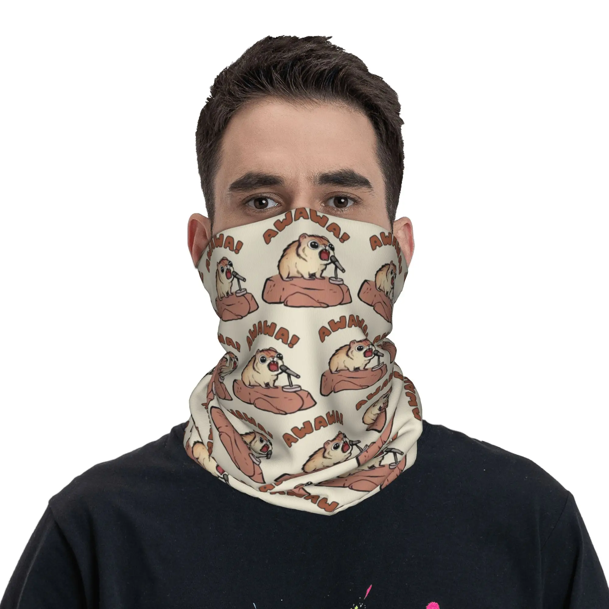 AWAWA Rock Hyrax in Concert Graphic Humor Bandana Neck Cover Printed Wrap Scarf Multi-use Face Mask Running For Men Women Adult
AWAWA Rock Hyrax in Concert Graphic Humor Bandana Neck Cover Printed Wrap Scarf Multi-use Face Mask Running For Men Women Adult