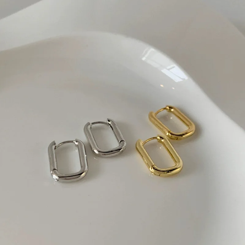 New French U-shaped Oval Earrings for Women Simple Geometric Circle Earrings
New French U-shaped Oval Earrings for Women Simple Geometric Circle Earrings