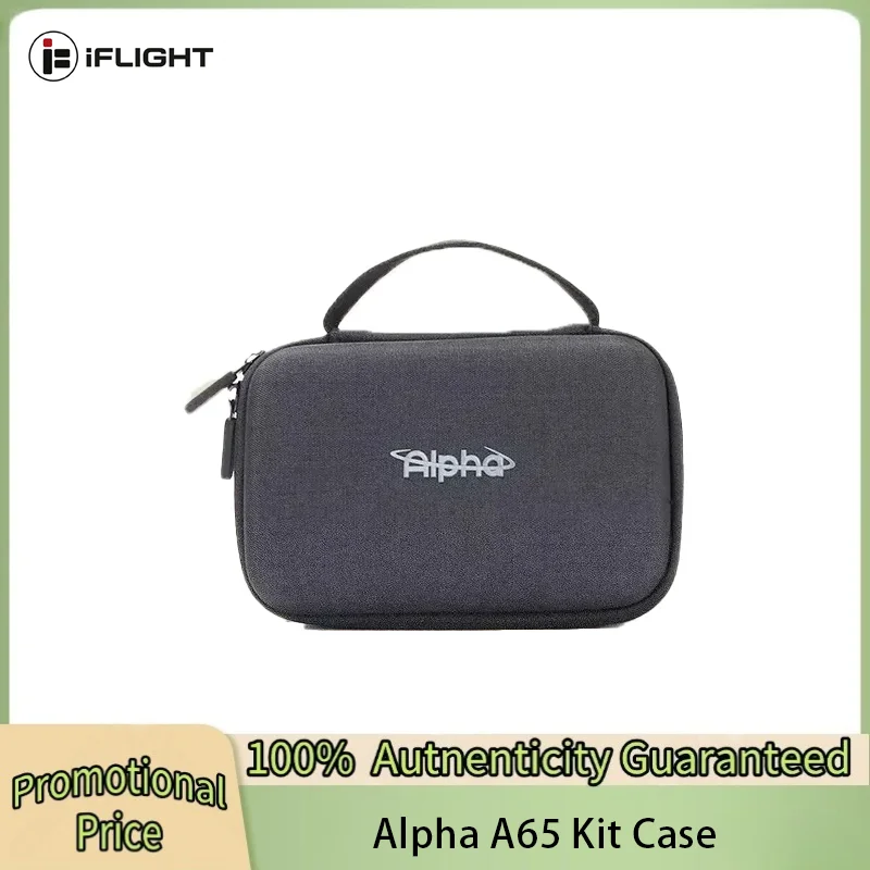 IFlight Alpha A65 Carrying Case Bag, Storage Organizer for FPV Drone RC Quadcopter Parts Accessories
IFlight Alpha A65 Carrying Case Bag, Storage Organizer for FPV Drone RC Quadcopter Parts Accessories